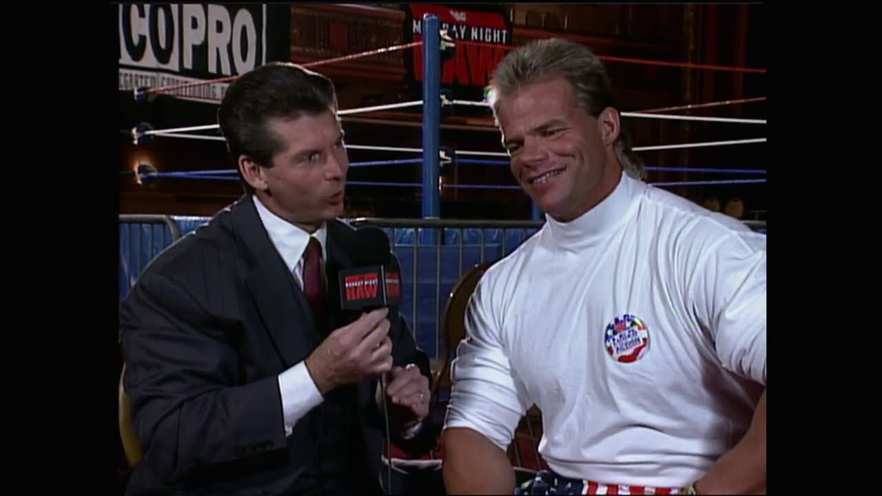 Vince McMahon interviews Lex Luger (WWF)