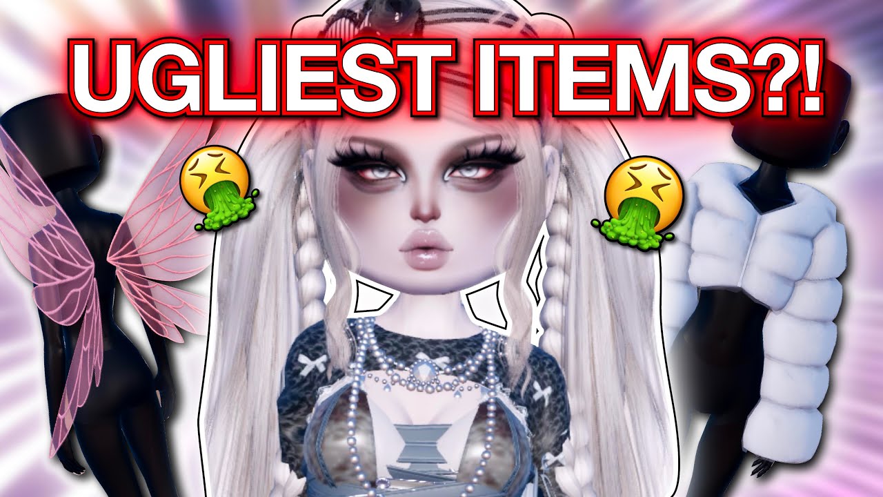 The UGLIEST Items In Dress To Impress...