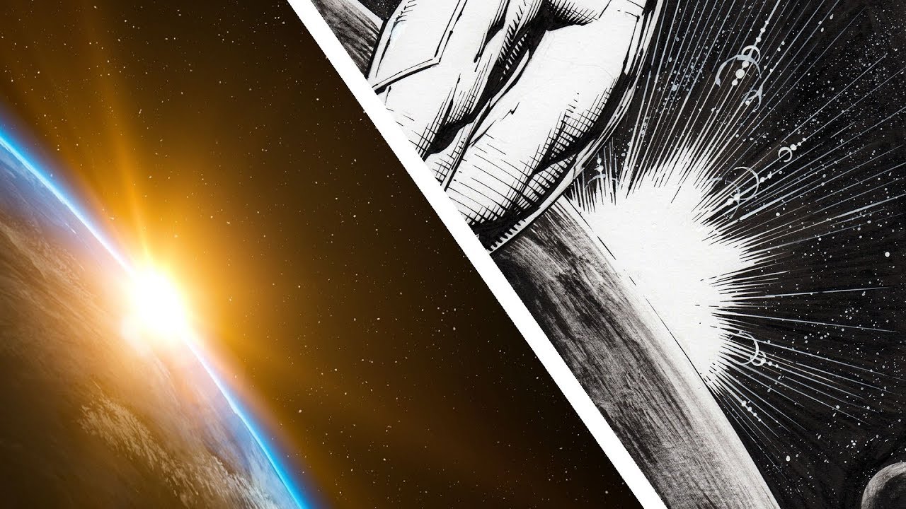 HOW TO INK COMIC BOOKS: Lens Flare Effect