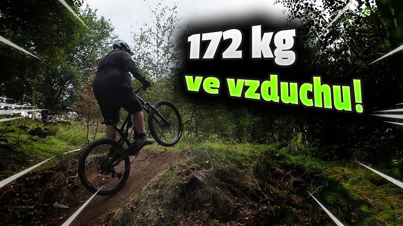 145 kilový bajker na skocích - jak to asi dopadne?