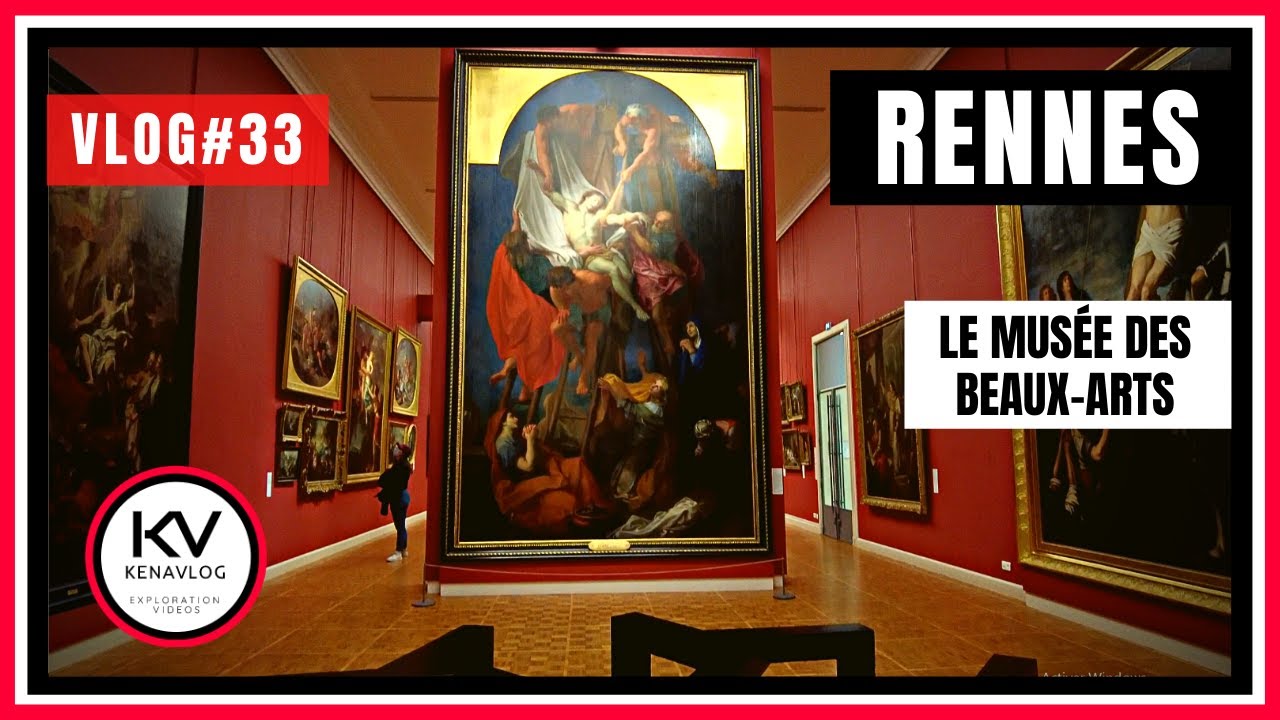 🏛️ RENNES (35) : LE MUSÉE DES BEAUX ARTS - VOYAGE DE L'ANTIQUITÉ À NOS JOURS (BRETAGNE) - VLOG#33