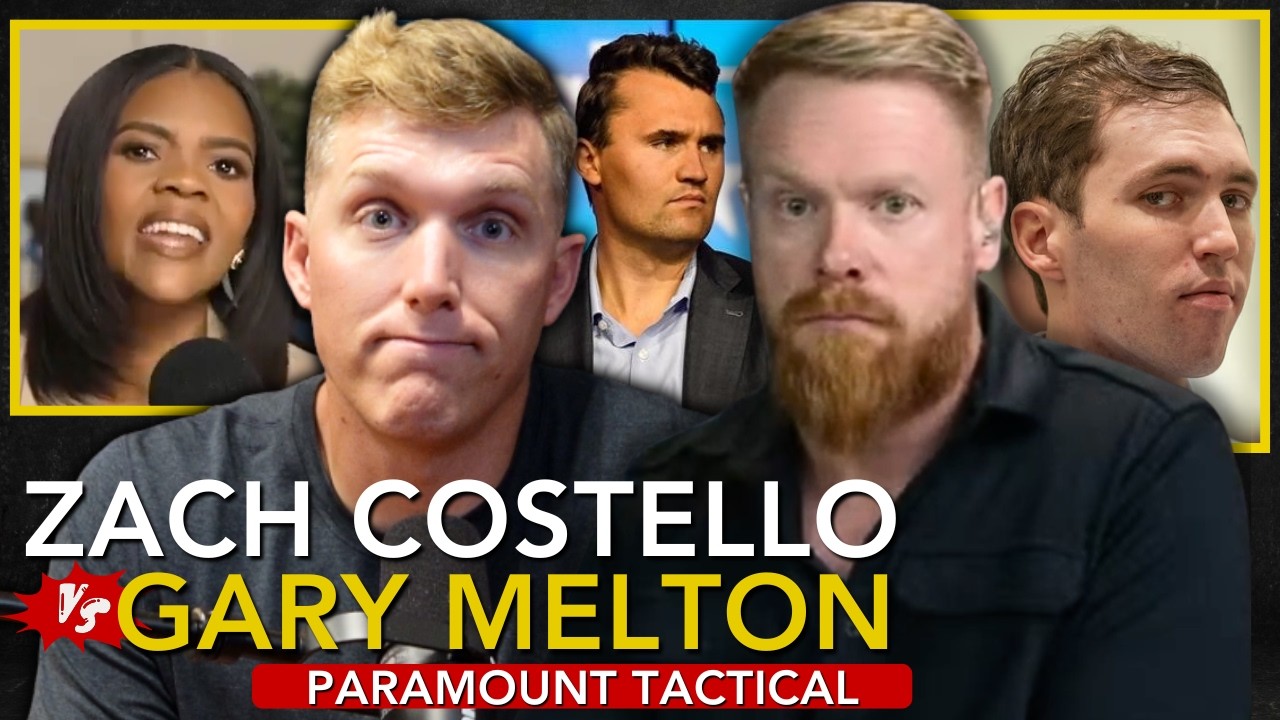 Zach Costello Gets HEATED With Gary Melton About Charlie Kirk
