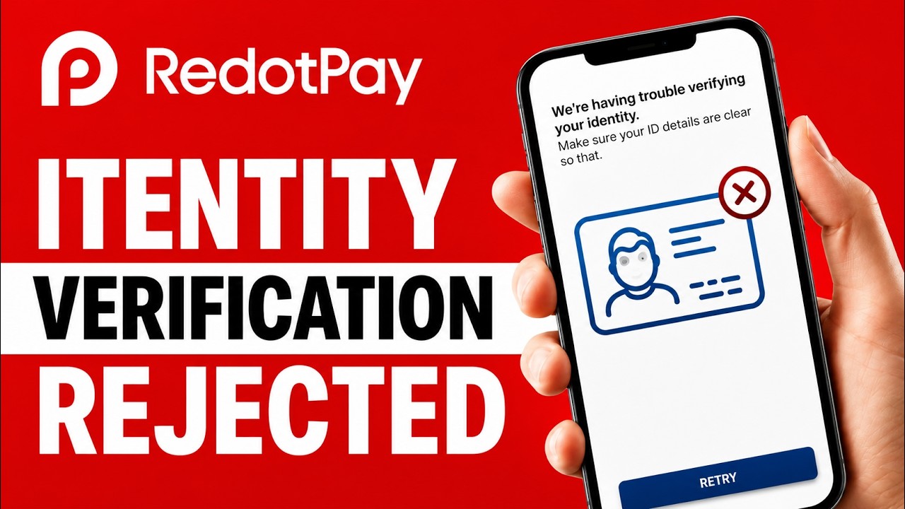 How To Fix RedotPay Identity Verification Rejected 