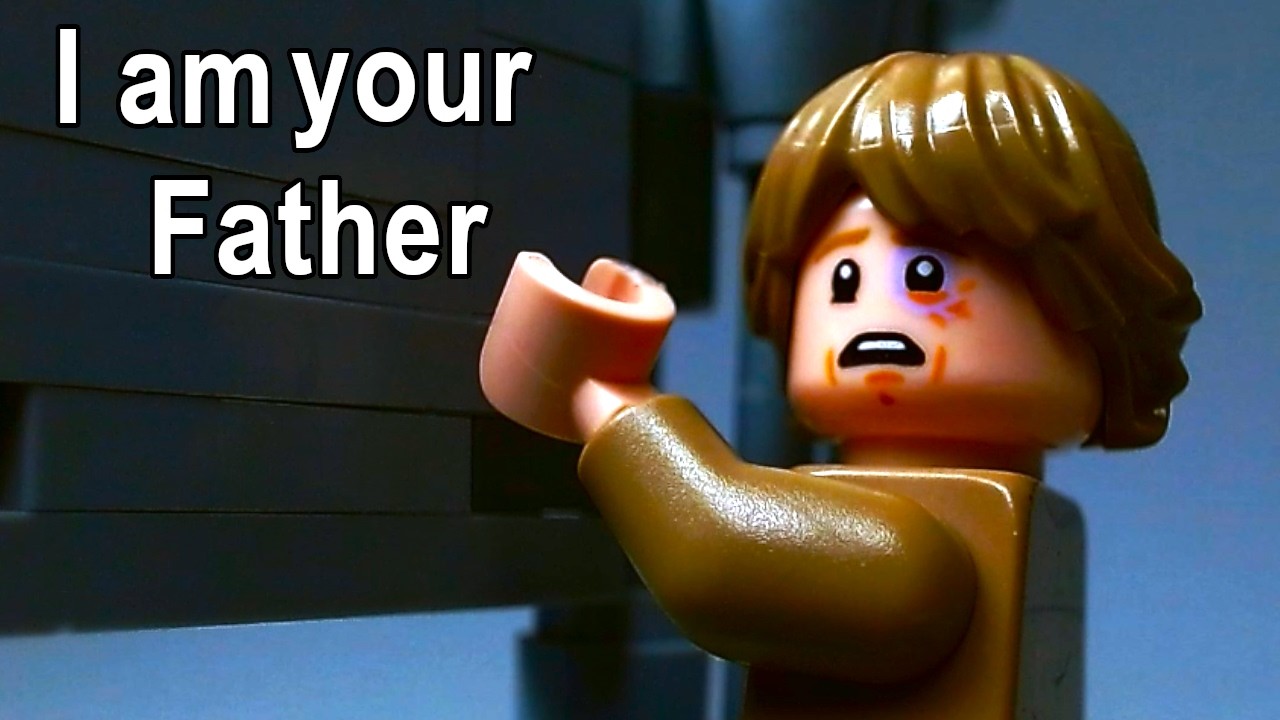 Империя наносит ответный удар: Я твой отец в LEGO | Анимация LEGO