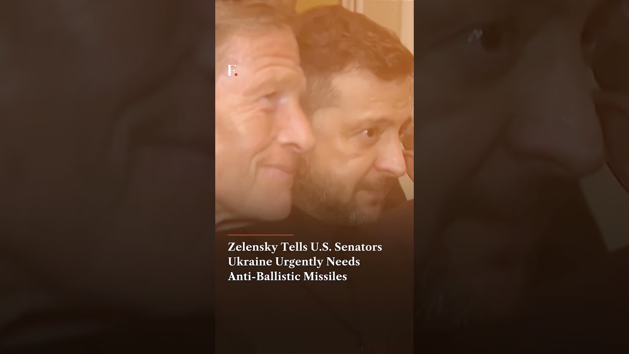 Зеленский сообщил сенаторам США о срочной необходимости противоракетной обороны для Украины | Fir...