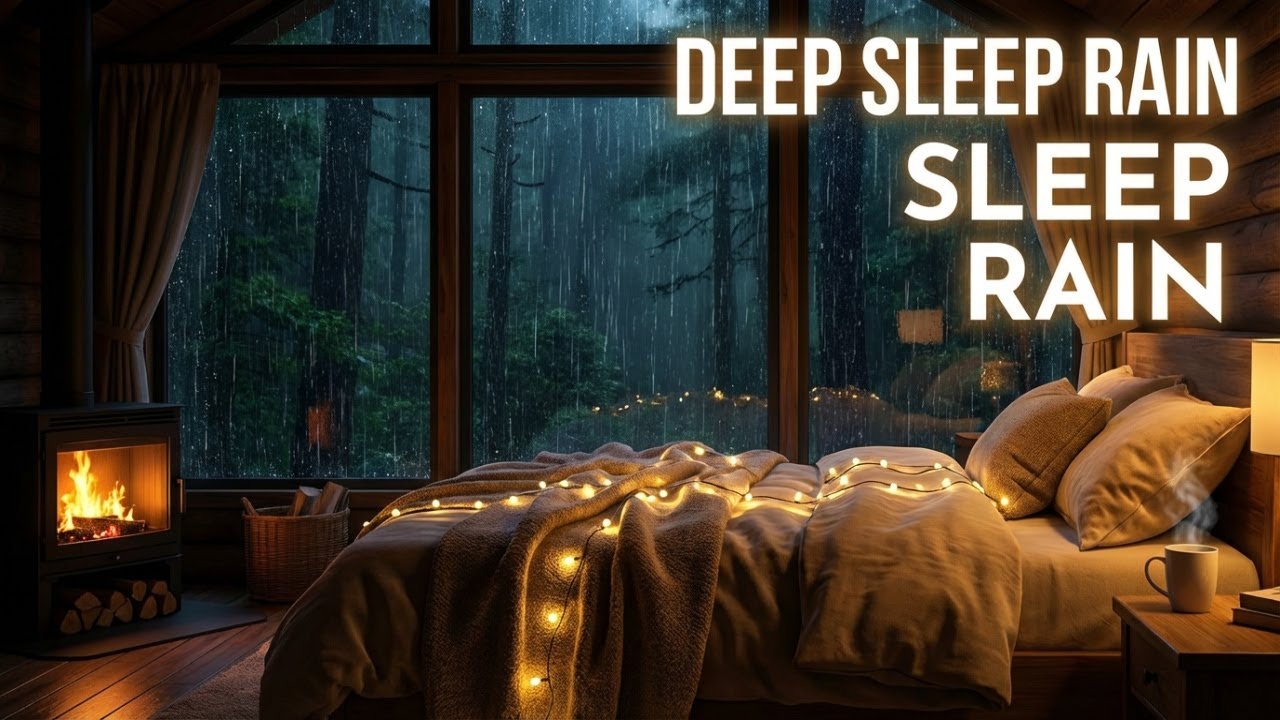 Cozy Rain Ambience 🌧️ Deep Sleep Sounds, No Interruptions