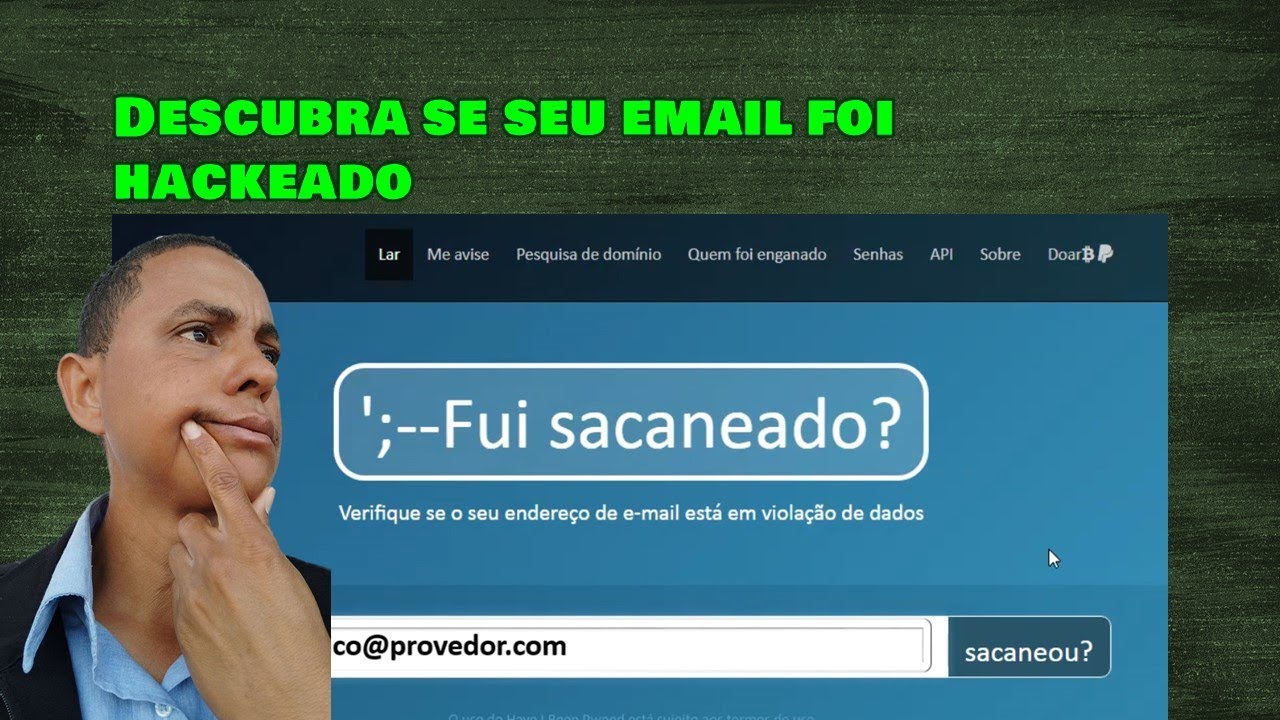 Descubra se seu email foi hackeado