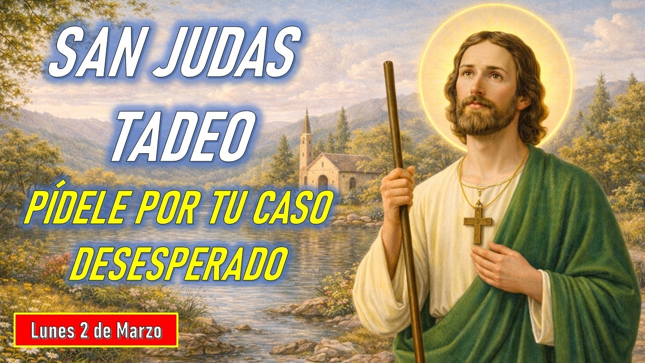 DOMINGO ORACIÓN ESPECIAL SAN JUDAS TADEO POR LOS CASOS DESEPERADOS  #sanjudastadeo #sanjudas #fe
