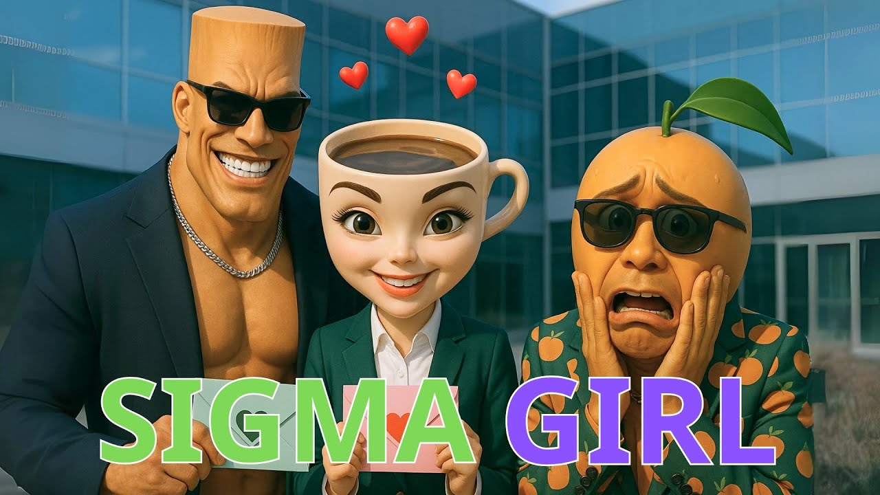 ☕🔥BRAINROT BEATS x SIGMA GIRL: Cappuccina vs Orange Head | Epic Love Chaos Remix