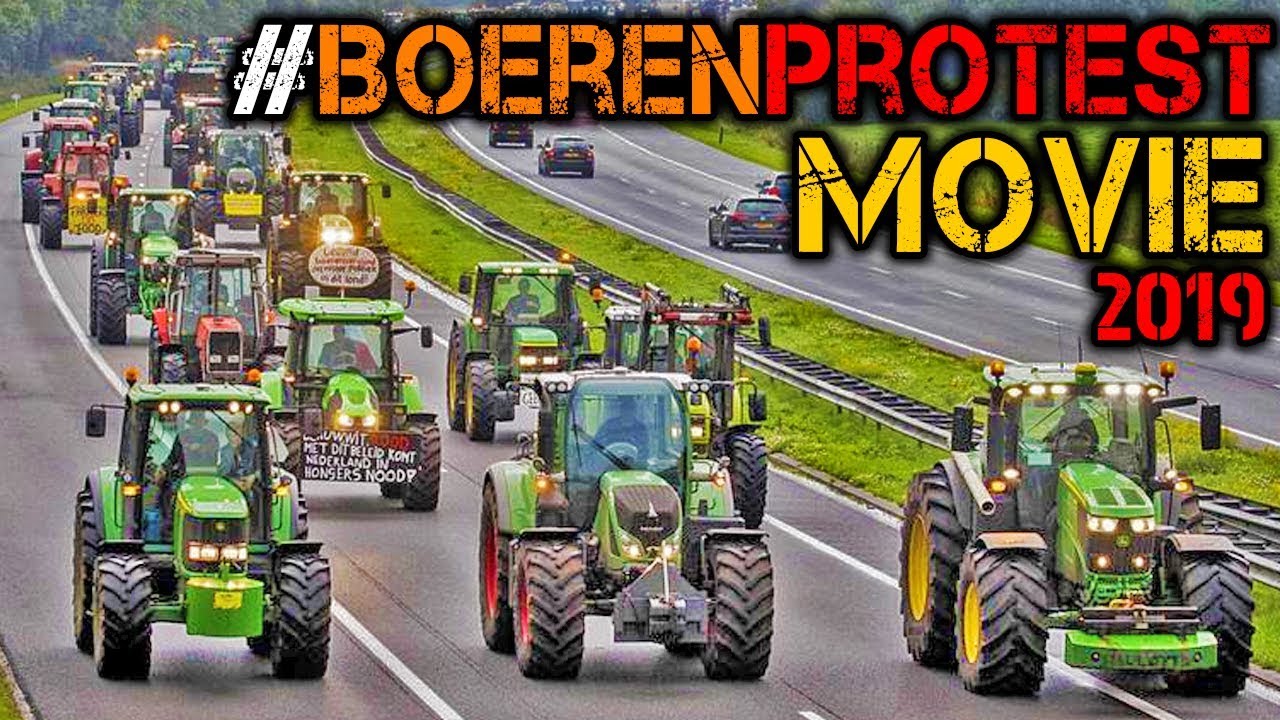 Highlights of the Dutch farmer Protest 