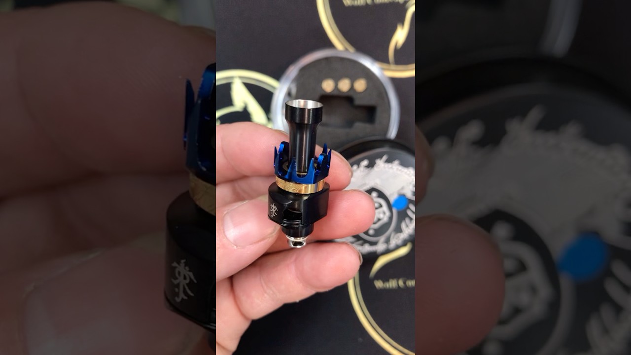 Wolfcoolvape monarchy mobb ms scepter lotr style rba for billet boro box.