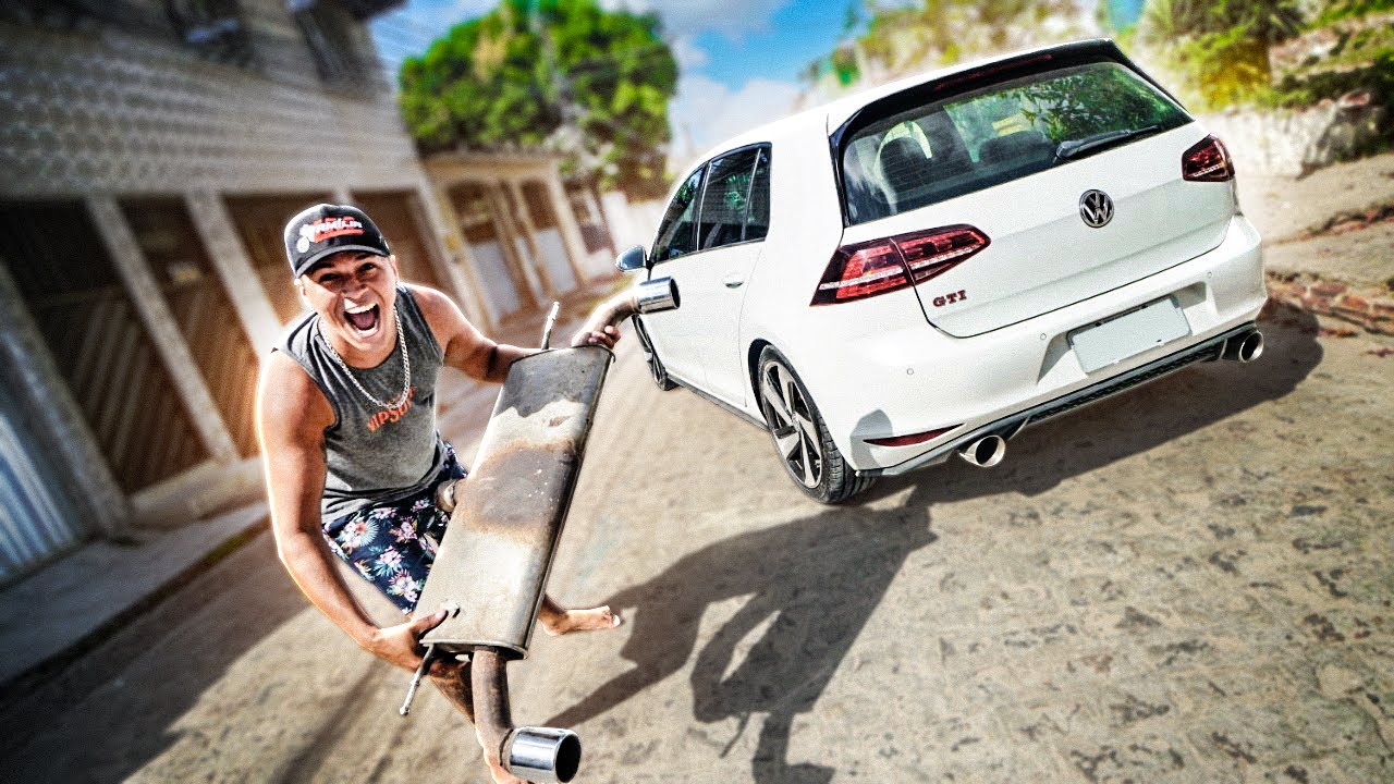 DEIXEI MEU GOLF GTI SO O CANO *tatatata*