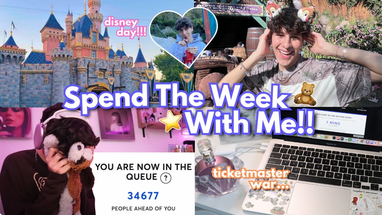 Days in My Life!! 🌸 Trying to Get Ariana Grande Tickets & Disneyland Vlog!