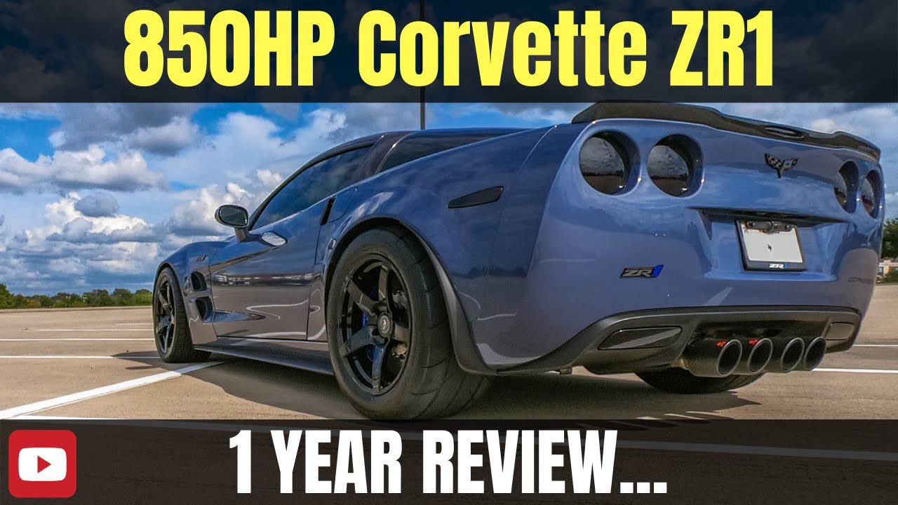 850-сильный CORVETTE ZR1 — ОБЗОР ЗА 1 ГОД — ХОРОШО, ПЛОХО и УРОДЛИВО...