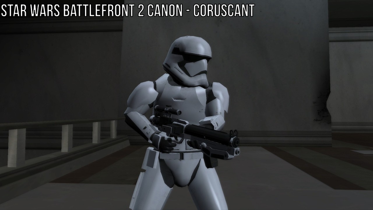 SWBF2 Mods - Star Wars Battlefront 2 Canon - Coruscant - First Order