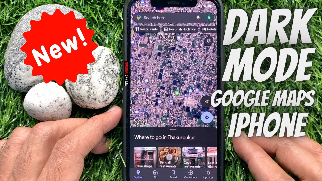 How To Enable Dark Mode On Google Maps (iPhone)