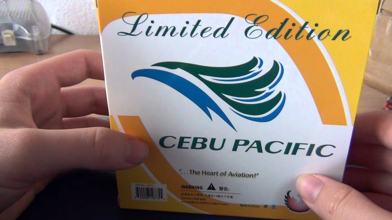 Unboxing: Cebu Pacific A320-200 with Sharklets by Phoenix