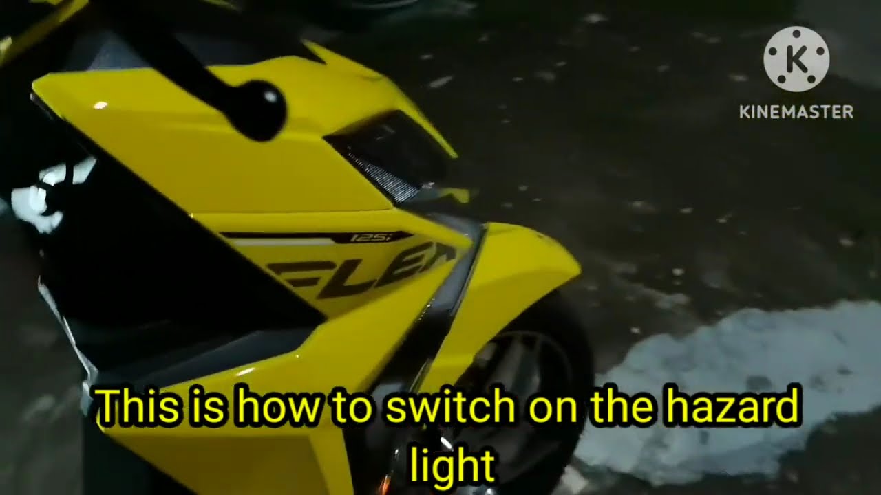 EURO4 RUSI FLEX 125i advance feature and become a Transformers motorcycle during night time