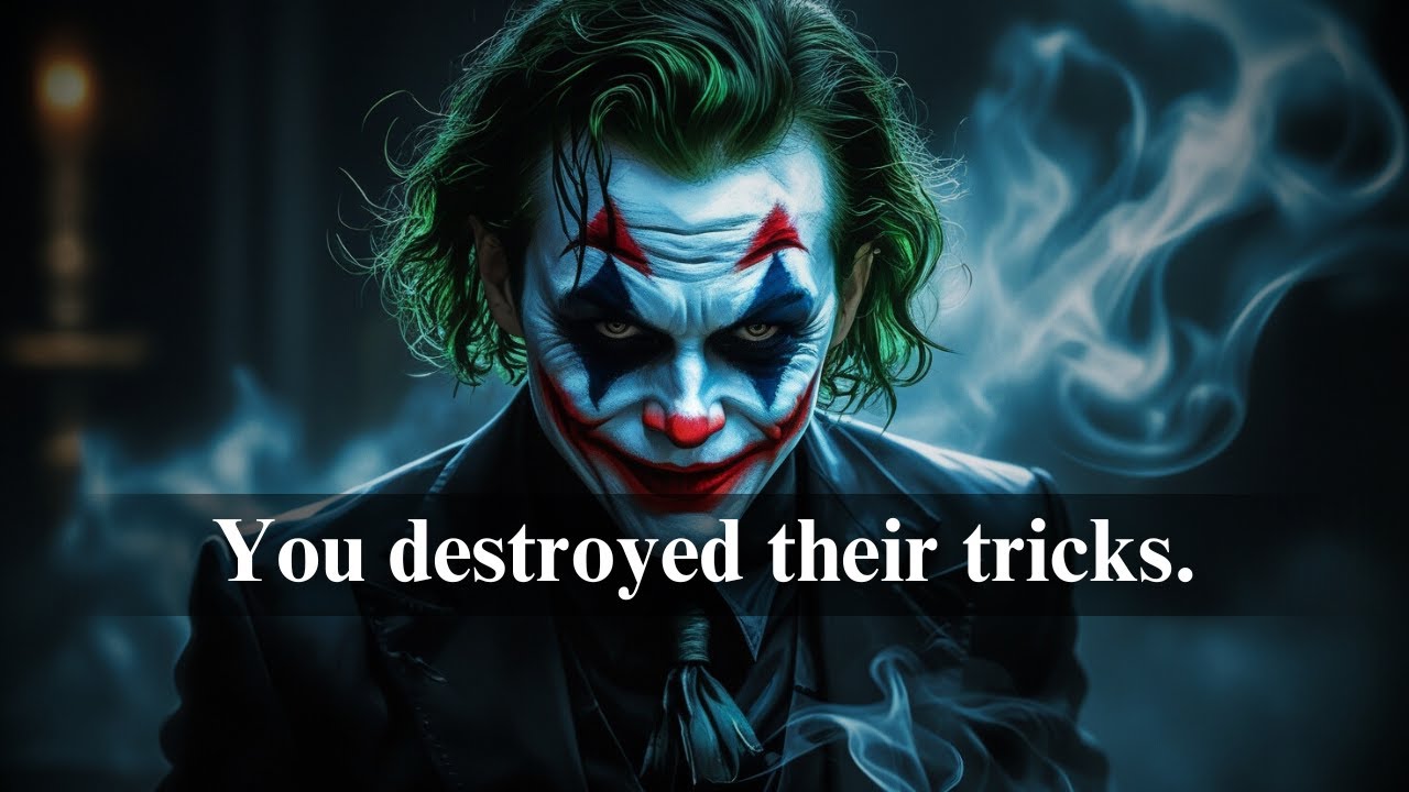 You Destroyed Their Tricks, Now They’re Scrambling! - Joker Motivation (Powerful)