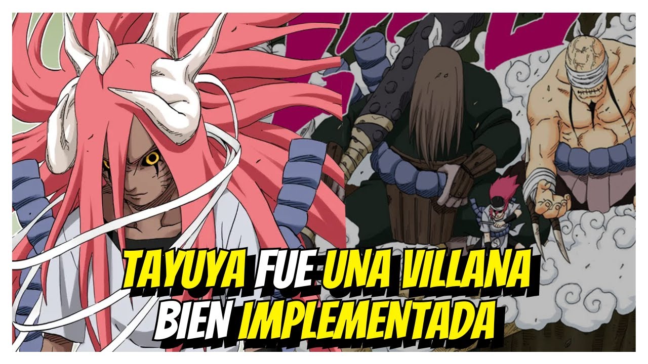 TAYUYA fue UNA VILLANA con un PROPÓSITO MAGISTRAL