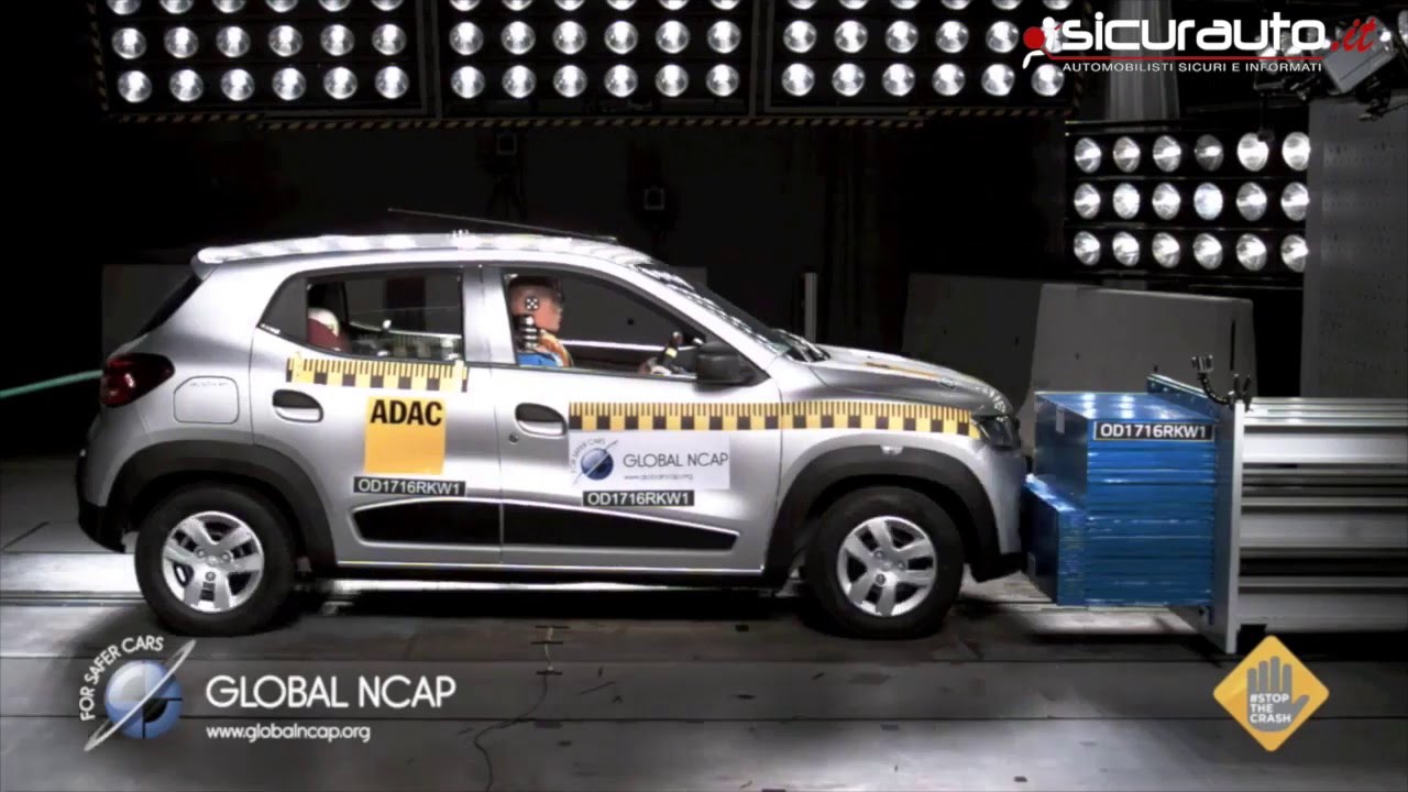 Renault Kwid III - Crash test Global NCAP #SaferCarsForIndia