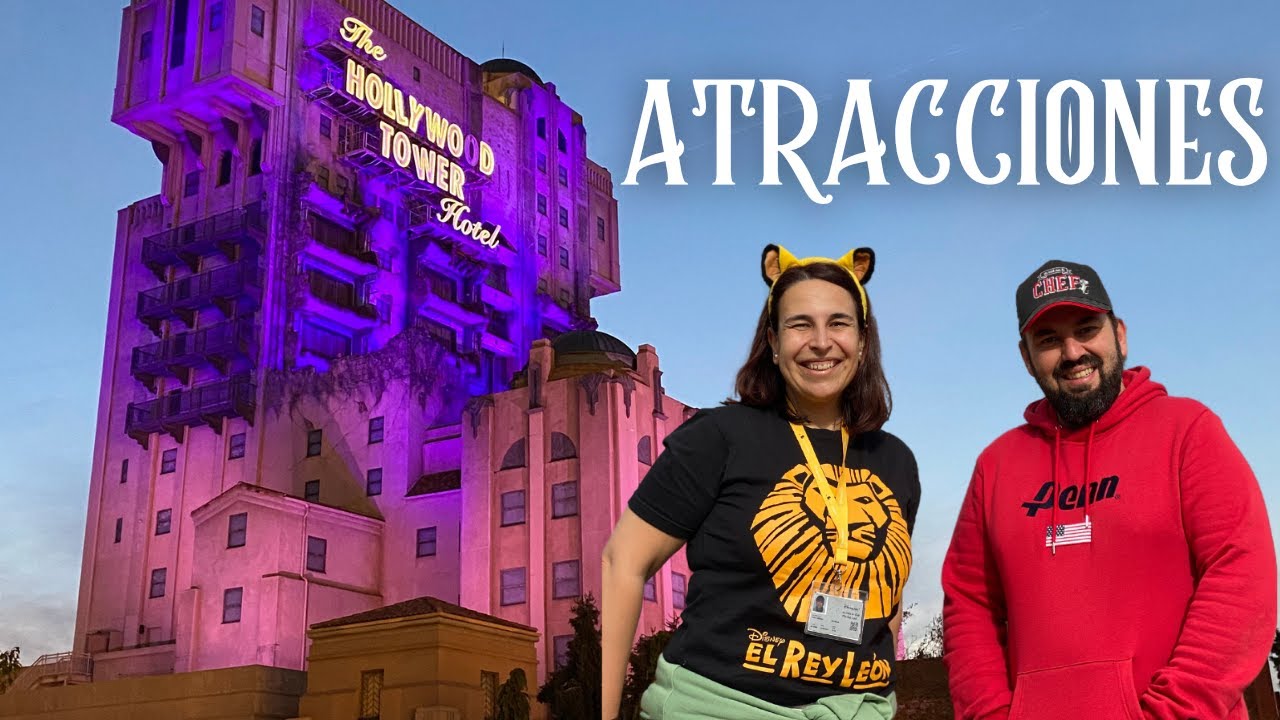 TODAS las ATRACCIONES del Parque WALT DISNEY STUDIOS❗