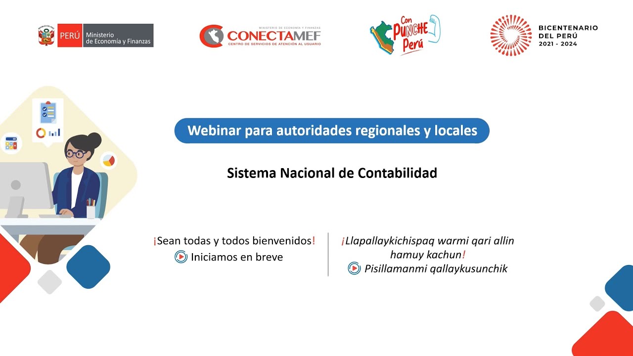 Webinar para autoridades: Sistema Nacional de Contabilidad