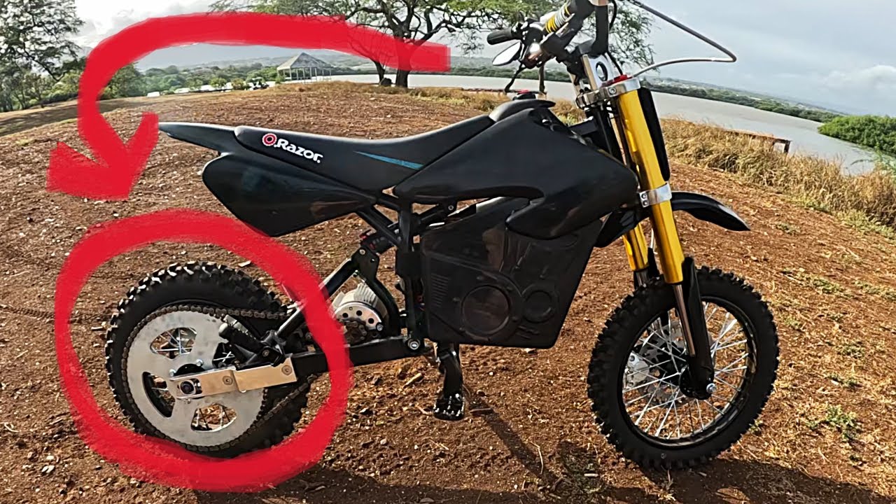 How does the LARGEST Sprocket Possible Change a Razor MX650?