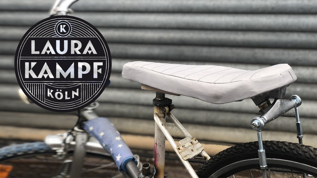 DIY Bananaseat from old Skateboard