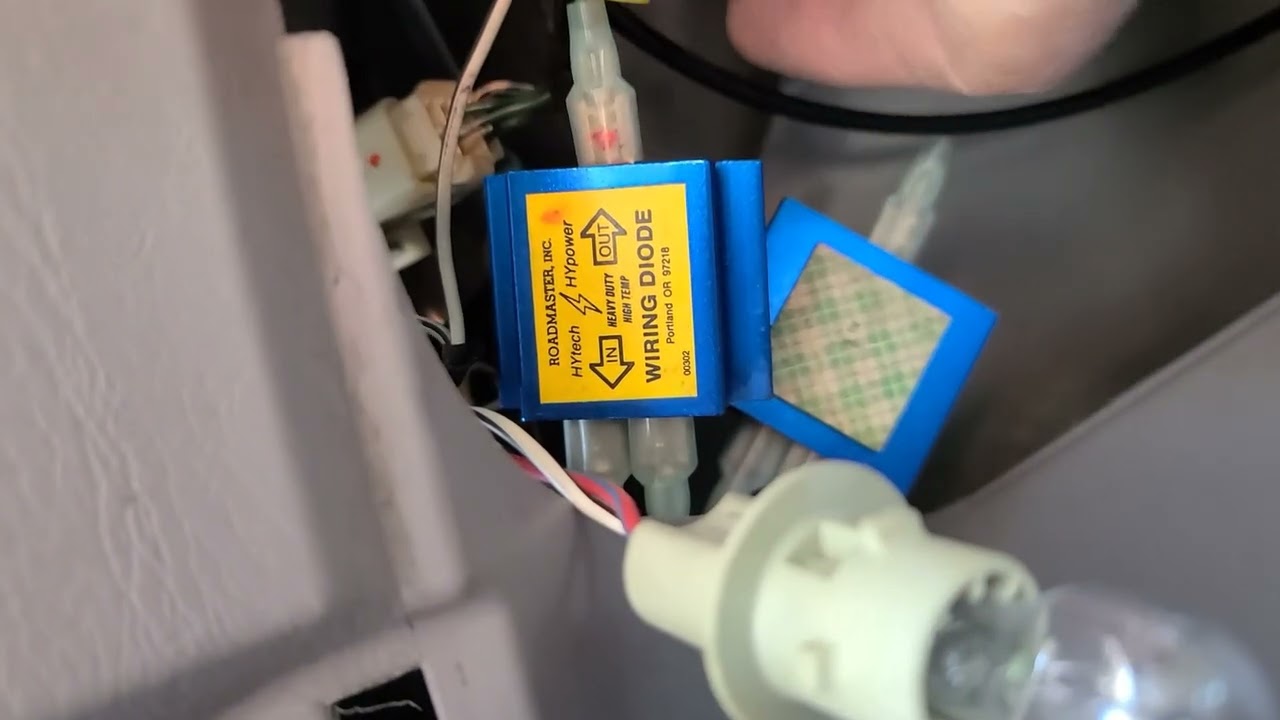 Installing the backup camera into my 04 Toyota Matrix