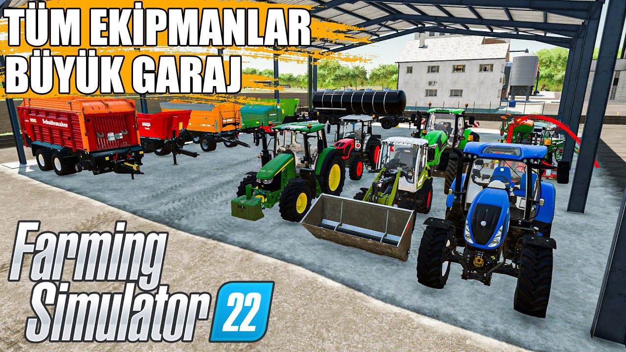 BÜYÜK PEYZAJ ÇALIŞMASI // FARMING SIMULATOR 22