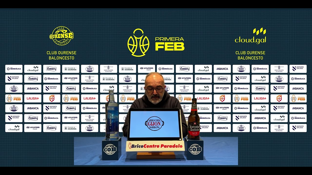 Rolda de prensa de Moncho López previa á Final Four en Palencia