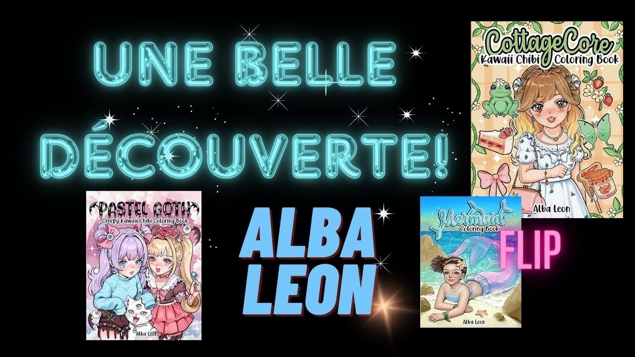 une belle découverte alba leon livre de coloriage!