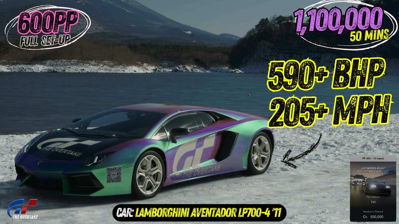 🔥 Lamborghini Aventador LP700 4 '11 | Best 600PP Tune for Tokyo Expressway | Gran Turismo 7 🏆