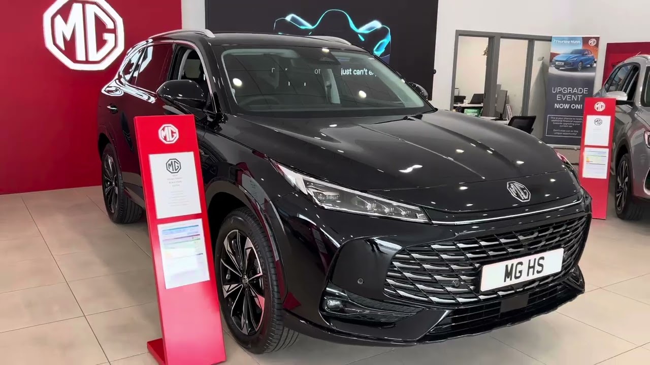 MG HS HYBRID+ in Black Pearl