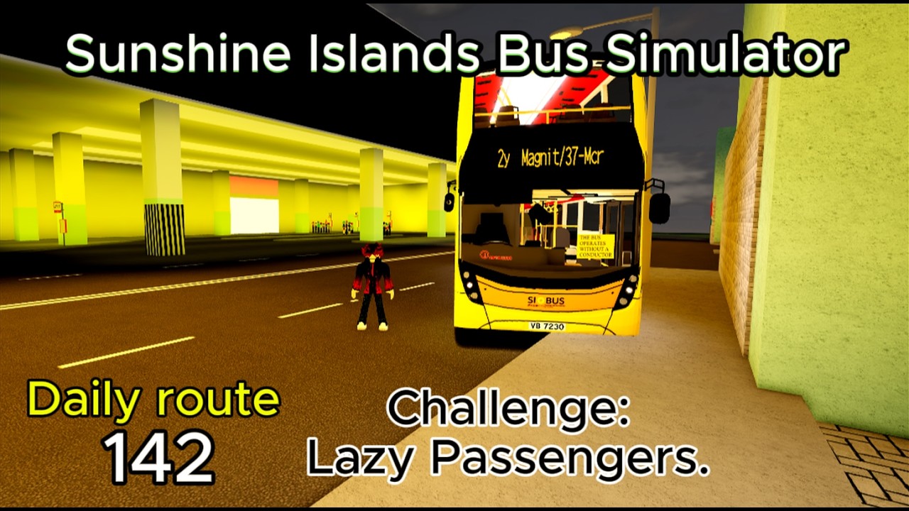 Daily Route: 142. Challenge: Lazy Passengers. 