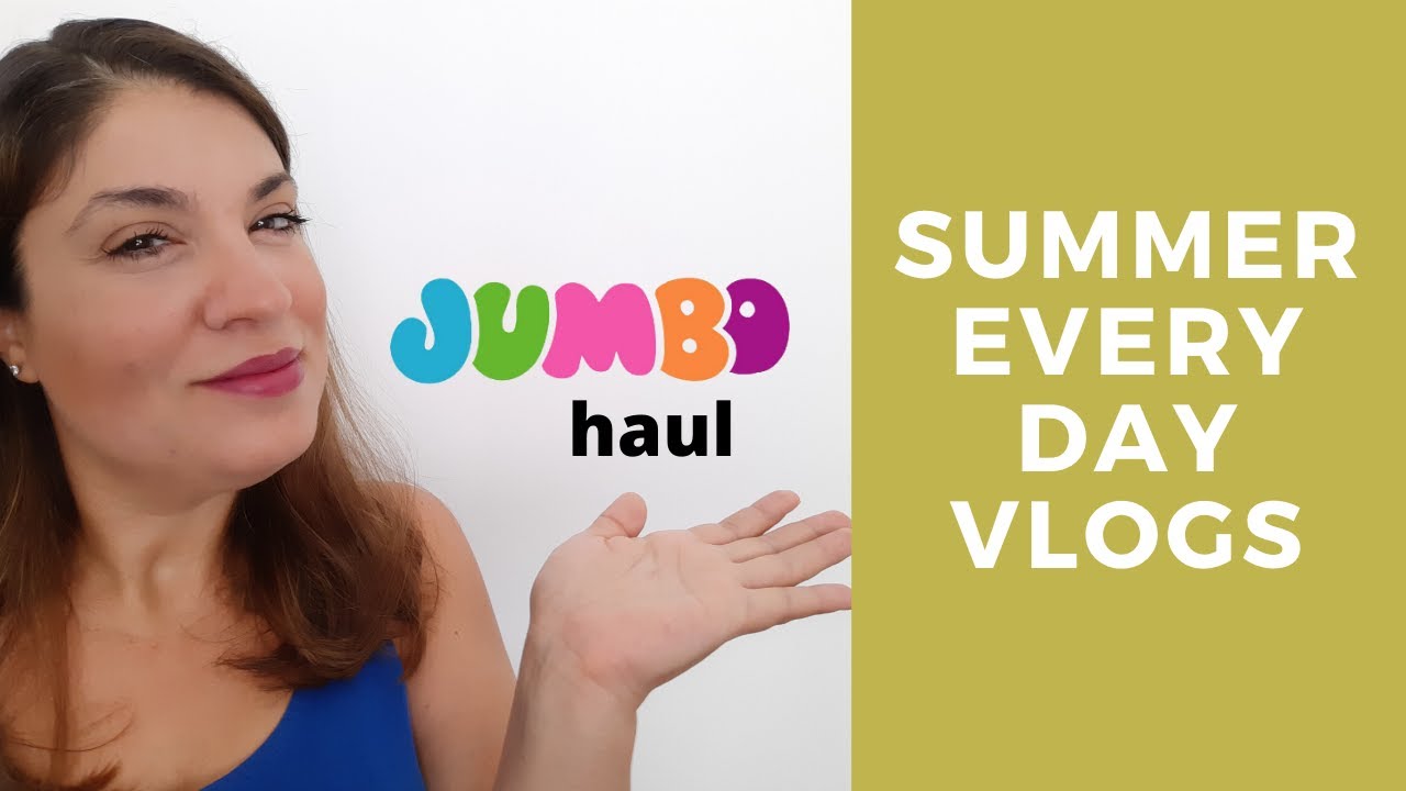 Summer Everyday Vlogs #7!Jumbo Haul l Nancy Stergiou