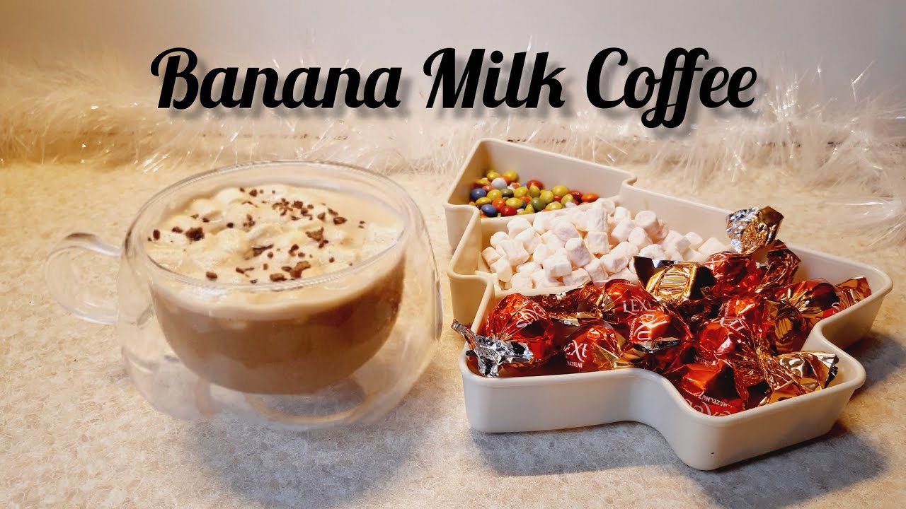 The Ultimate Banana Milk Coffee – Cozy, Creamy & Energy Boost!