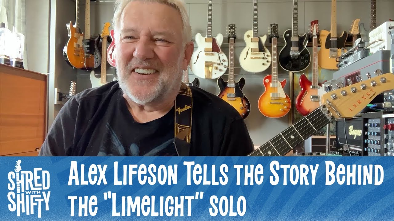 Алекс Лайфсон рассказывает историю сольного трека «Limelight»