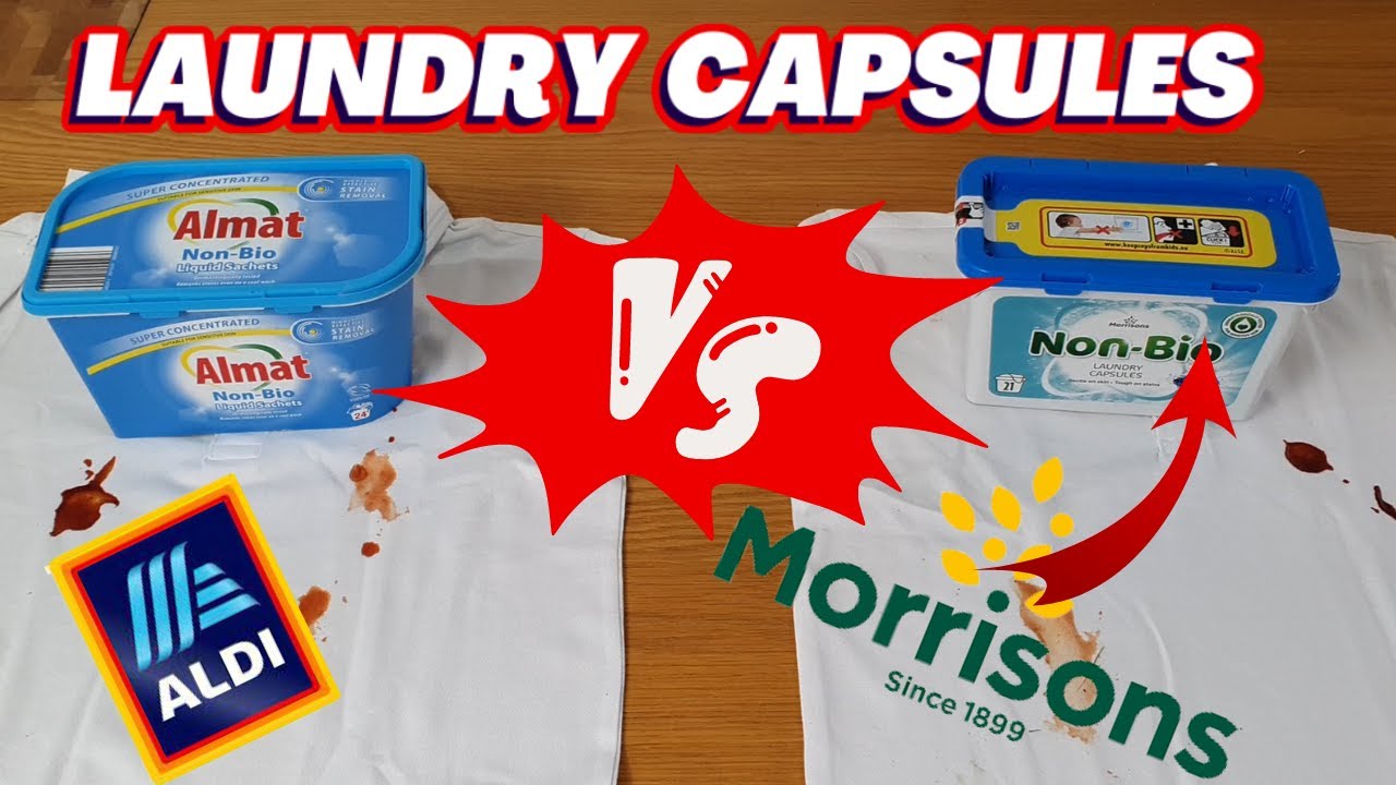Капсулы для стирки белья | Какие лучше? | Aldi | Morrisons
