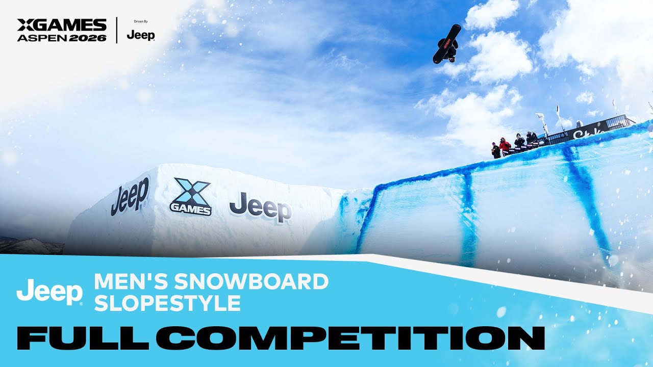 Jeep Men’s Snowboard Slopestyle: FULL COMPETITION | X Games Aspen 2026