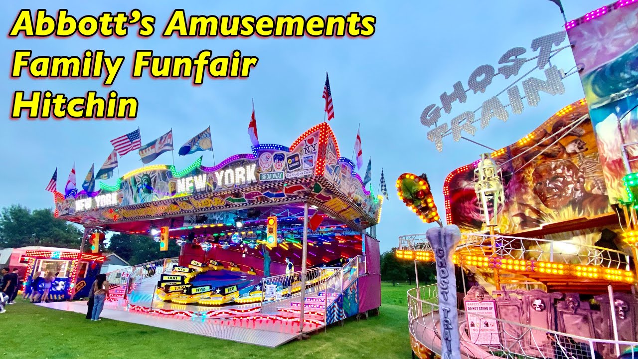 Abbott’s Amusements Family Funfair Hitchin Vlog 25th September 2021