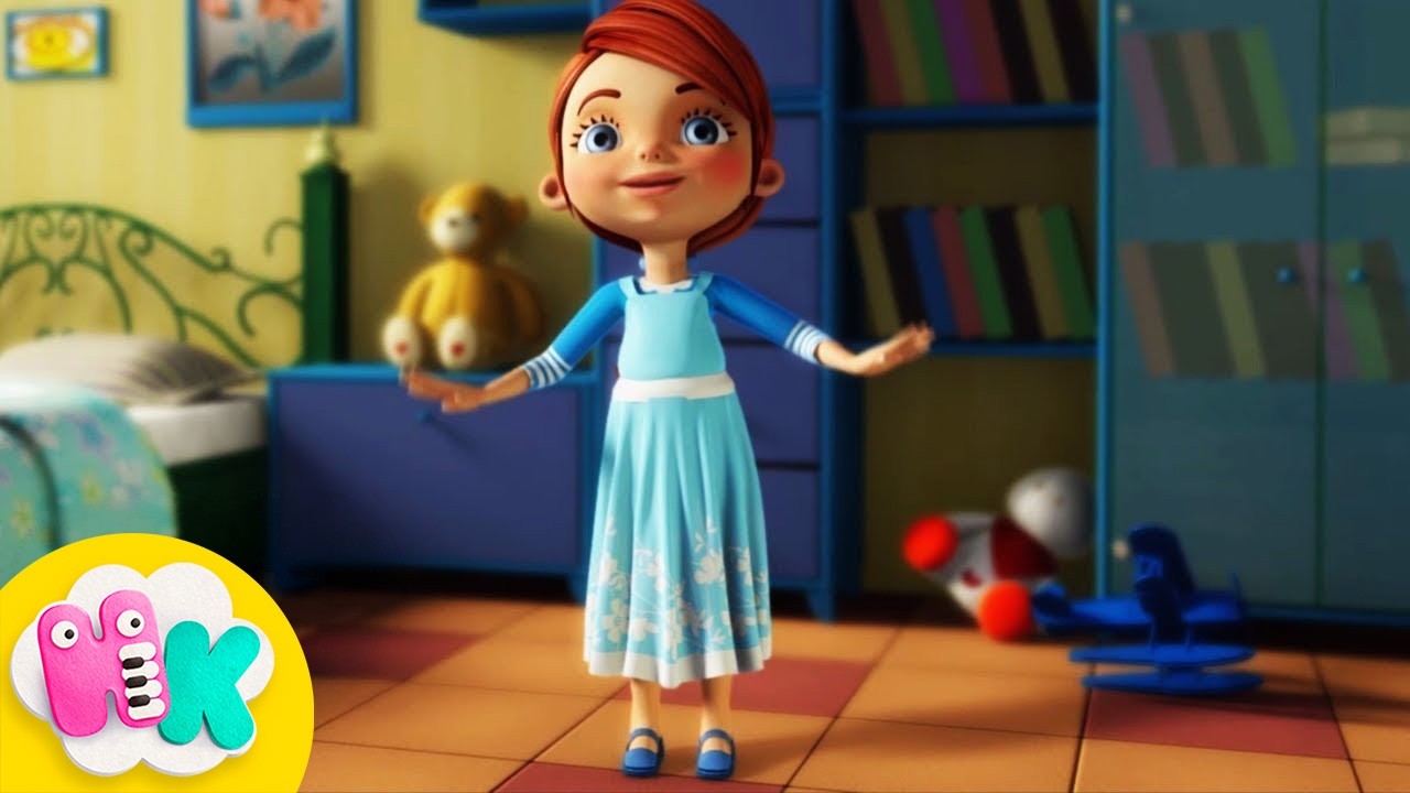 Mama heeft een kleine meid 👩👧 Leerzame Liedjes voor Kinderen | Liedjes over Klaarmaken | HeyKids