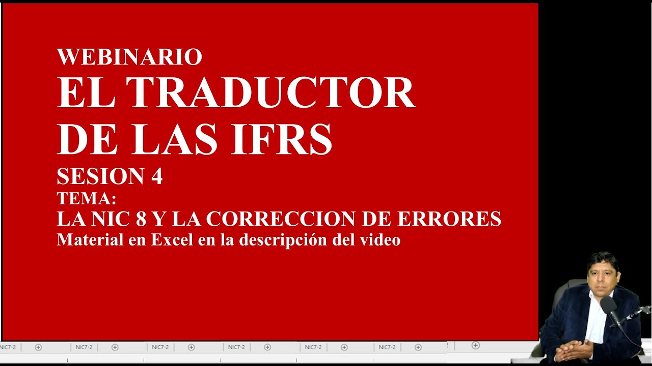 Traduciendo NIIF: NIC 8 y la Corrección de Errores