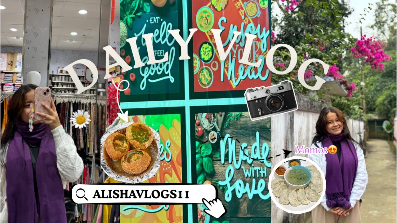 Ashok Din Ni Pore Momo Machao😩😍🥟// @Alishavlogs11 