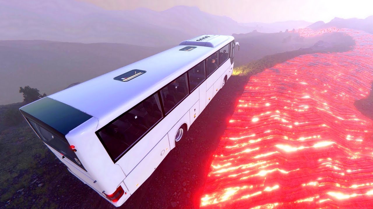 YANARDAĞ YOLUNDA OTOBÜS SÜRMEK