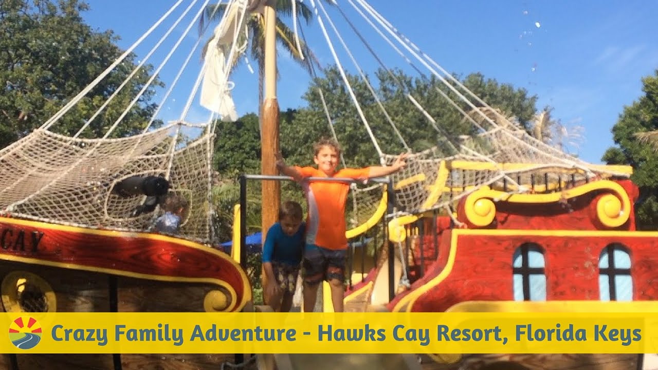Crazy Family Adventure visits Hawks Cay Resort