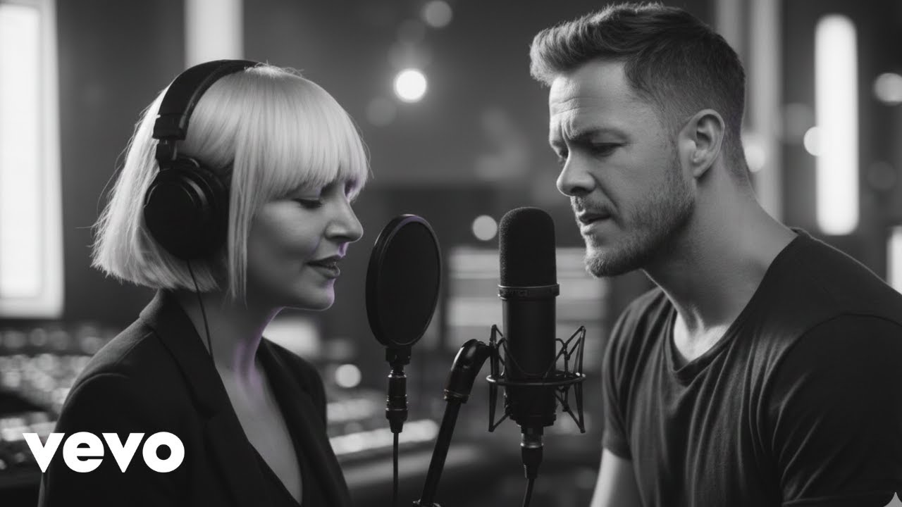 SIA ft IMAGINE DRAGON - LIGHTNING ( OFFICIAL VIDEO ) POWERFUL NEW RELEASE 2025