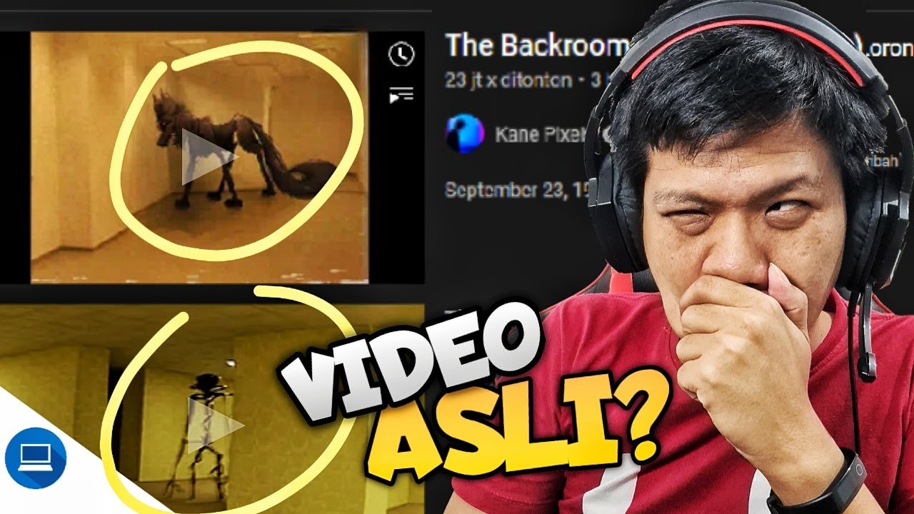 INI VIDEO BACKROOMS YANG LAGI VIRAL!!!! Reaction Backrooms [INDO] ~Backroom asli?!!