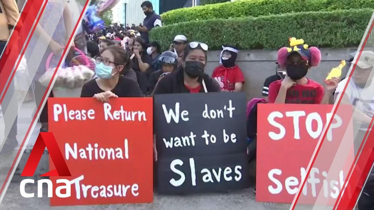 Thousands gather in Bangkok for anti-government rally; protest leaders face charges